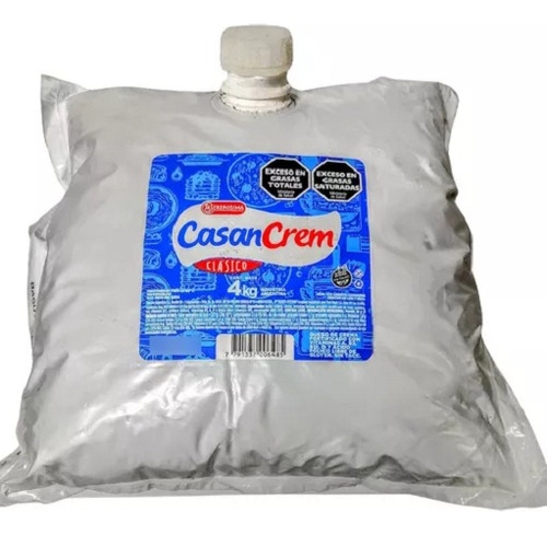 Queso Blanco Crema Casancrem Pouch X 4 Kgs Sin T.a.c.c.