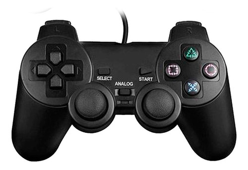 Controle Com Fio Dualshock 2 Para Ps1 E Ps2 Playstation