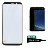 Tela De Vidro Frontal Galaxy S8 Compatível C/ Samsung