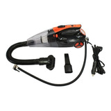 Aspirador De Pó + Compressor De Ar Portátil Automotivo 12v