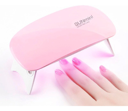 Secador De Uñas Mini 6w Lampara Uv Led Sun Mini