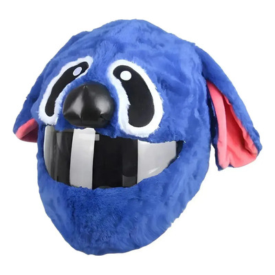 Funda De Casco De Moto De Peluche Azul Azul | Envío gratis