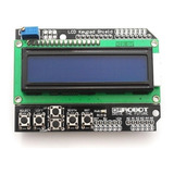 Display Keypad Lcd 16x2 Fundo Azul Arduino Esp8266 Esp32 Nf