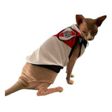 Camiseta De River Para Perros Y Gatos  Talle S