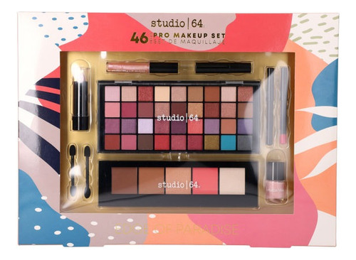 Studio 64 Set De Maquillaje 46 Pcs Edge Of Paradise