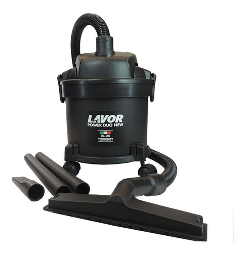 Aspirador De Pó E Água 14l Power Duo New 1250w Lavor Cor Preto 220 - 60