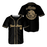 Camiseta De Béisbol De México Con Impresión 3d Personalizada