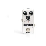 Pedal Compressor Para Guitarra Ou Baixo Pequeno E Resistente