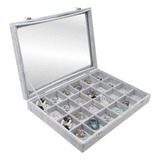 Estuche Organizador 24 Anillos Joyería Rejillatransparente