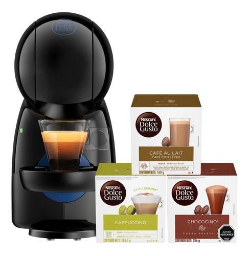 Cafetera Piccolo Xs + Cápsulas Más Vendidas X3 Cajas