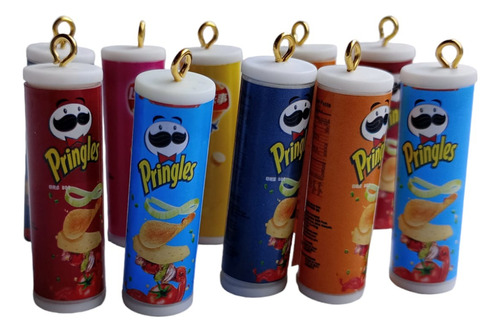 Dije Resina Pringles Collar Pulsera 10 Pz
