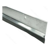 Zocalo 60cm Fijo Puerta Aluminio Pulido Burlete 60 Visnu