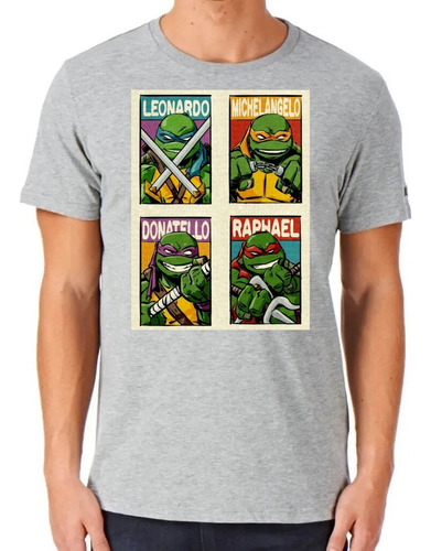 Remera Sublimada - Tortugas Ninjas