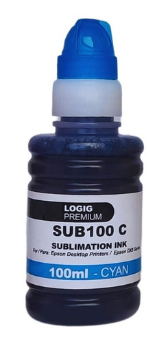 Tintas Sublimación Premium 100ml Estampar Sub-100