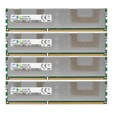 Memória Servidor 4un. 8gb = 32gb Ddr3 1600mhz 12800r Reg Ecc