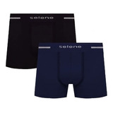 Kit C/ 2 Cuecas Boxer Sem Costura Selene Ref.: 11150