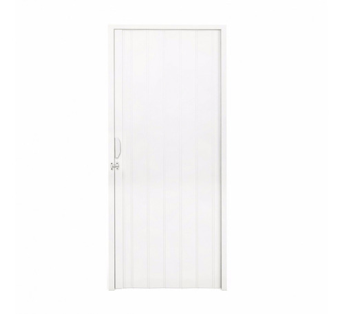 Porta Sanfonada Pvc Polifort 210cmx70cm Branco Neve I