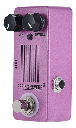 Mosky Mp -51 Primavera Reverb Mini Pedal Con Efecto Guitarra