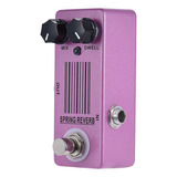 Mosky Mp -51 Primavera Reverb Mini Pedal Con Efecto Guitarra