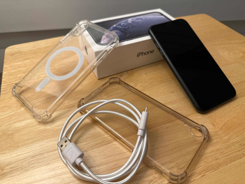 iPhone XR 64gb Negro Como Nuevo Con Caja + Regalos!!!