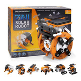 Kit Robot Para Armar Solar 7 En 1 Niños  En Caja