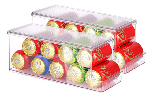 Soporte Para Latas Y Bebidas Con Organizador De Tapas Para R