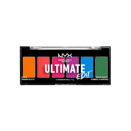 Paleta Ultimate Edit Petit Shadow Palette Brights Nyx