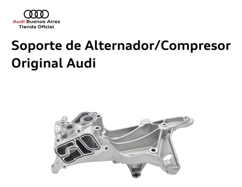Soporte De Alternador Compresor Audi Q5 2009 Foto 4