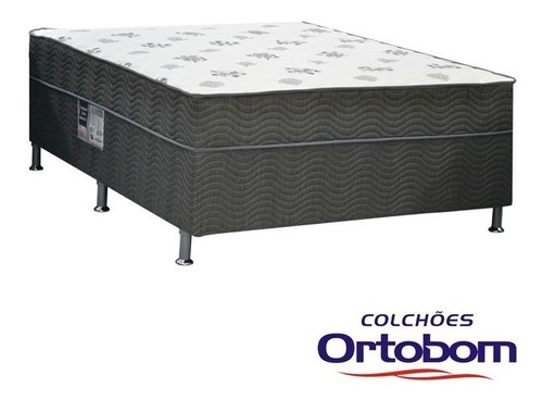 Cama Box Casal Molas Spring Ortobom   - Venda Só Para Rj