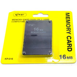 Memory Card 16mb Playstation 2 Ps2 Knup Novo Kp-016