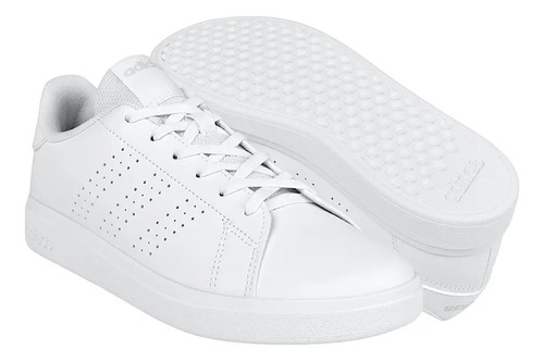 Tenis Joven adidas Advante Ie8688 Simipiel Blanco