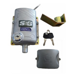 Kit Modulo 8f 2 Canales + Traba Electromagnetica Motor Seg