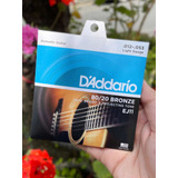 Cuerdas De Guitarra Electroacustica Daddario Bronce 12-53