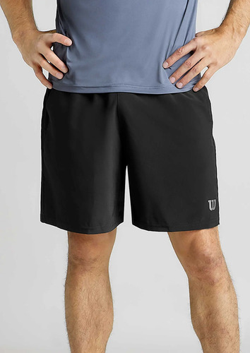 Short Deportivo Wilson Para Hombre Cómodo Negro | MercadoLibre