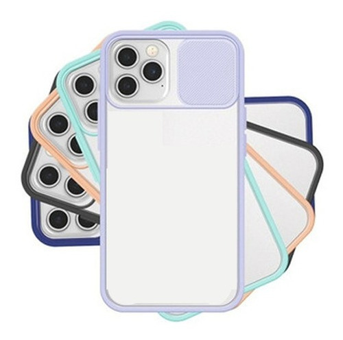 Funda Cubre Camara Transparente Para iPhone 12 12 Pro