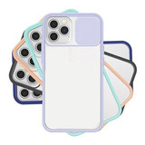 Funda Cubre Camara Transparente Para iPhone 12 12 Pro