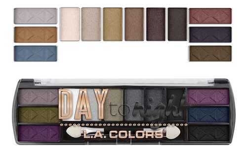 Paleta De Sombras Day To Night Color De La Sombra Ces426 Nightfall