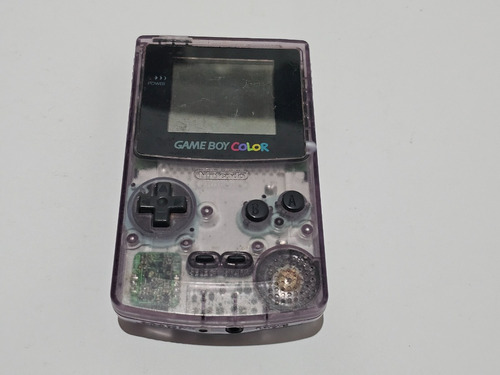 Nintendo Game Boy Color Atomic Purple Transparente Oldiesgam