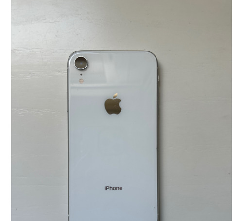 Apple iPhone XR 128 Gb - Blanco- Usado- 80% Bateria
