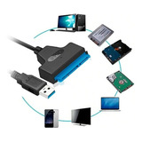 Cable Convertidor Sata A Usb 3.0 Para Discos Duros 2.5 22pin