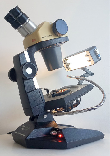 Microscópio Gemológico Binocular Gem-pro Sz4 Leica 10x A 45x
