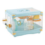 Jaula Hamster Land Adventure Sunny Pets Grande 1 Piso Azul
