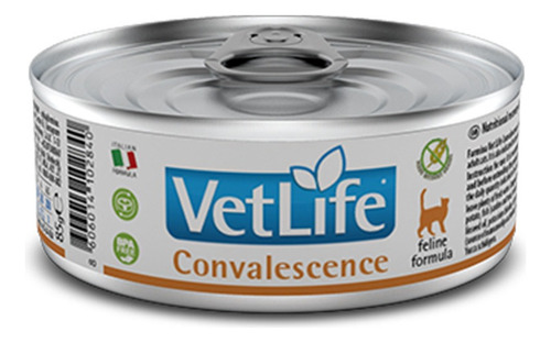 Vetlife Convalescense Gatos 85g Humedo