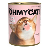 Oh My Cat! - Salmón - Alimento Húmedo Para Gatos - 12 Latas X 340gr