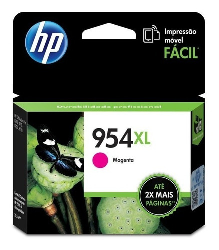 Cartucho De Tinta Hp 954xl Magenta Original (l0s65al)