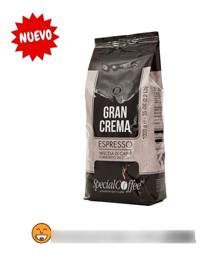 Café Italiano Specialcoffee Gran Crema En Grano 1 Kg 