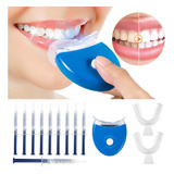 Blanqueador Dental Kit Whitening Oral Gel Al 44% 10 Jeringas