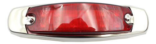Foco Lateral Led Rojo 12 Y 24 Volts