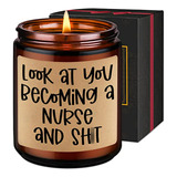 Velas De  Para Enfermeras - Regalo De Graduación Para Enferm