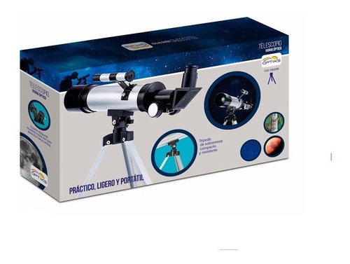 Telescopio 360x50 Trípode Optiks Jugueteria Bloque